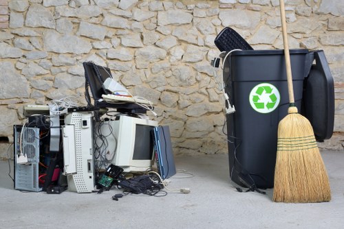 Recycling process in Penge